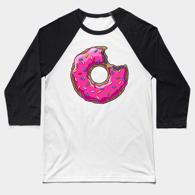 You can't buy happiness, but you can buy DONUTS. Baseball T-Shirt by Plushism